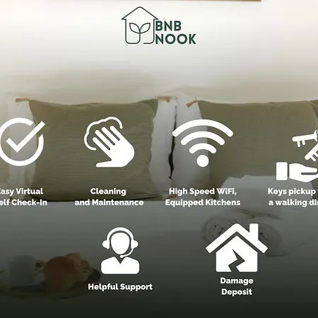 Bnbnook - Luxury 4br 2ba - De & Louvre *